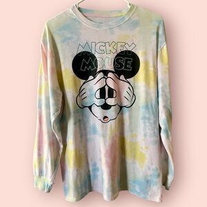 Disney Tie Dye Mickey Mouse Tee